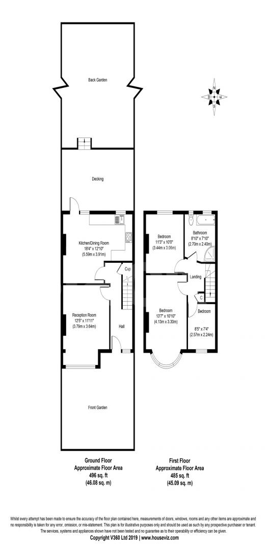 			LET , 4 Bedroom, 1 bath, 1 reception Terraced House			 Merton Road, East Putney/Wandsworth 